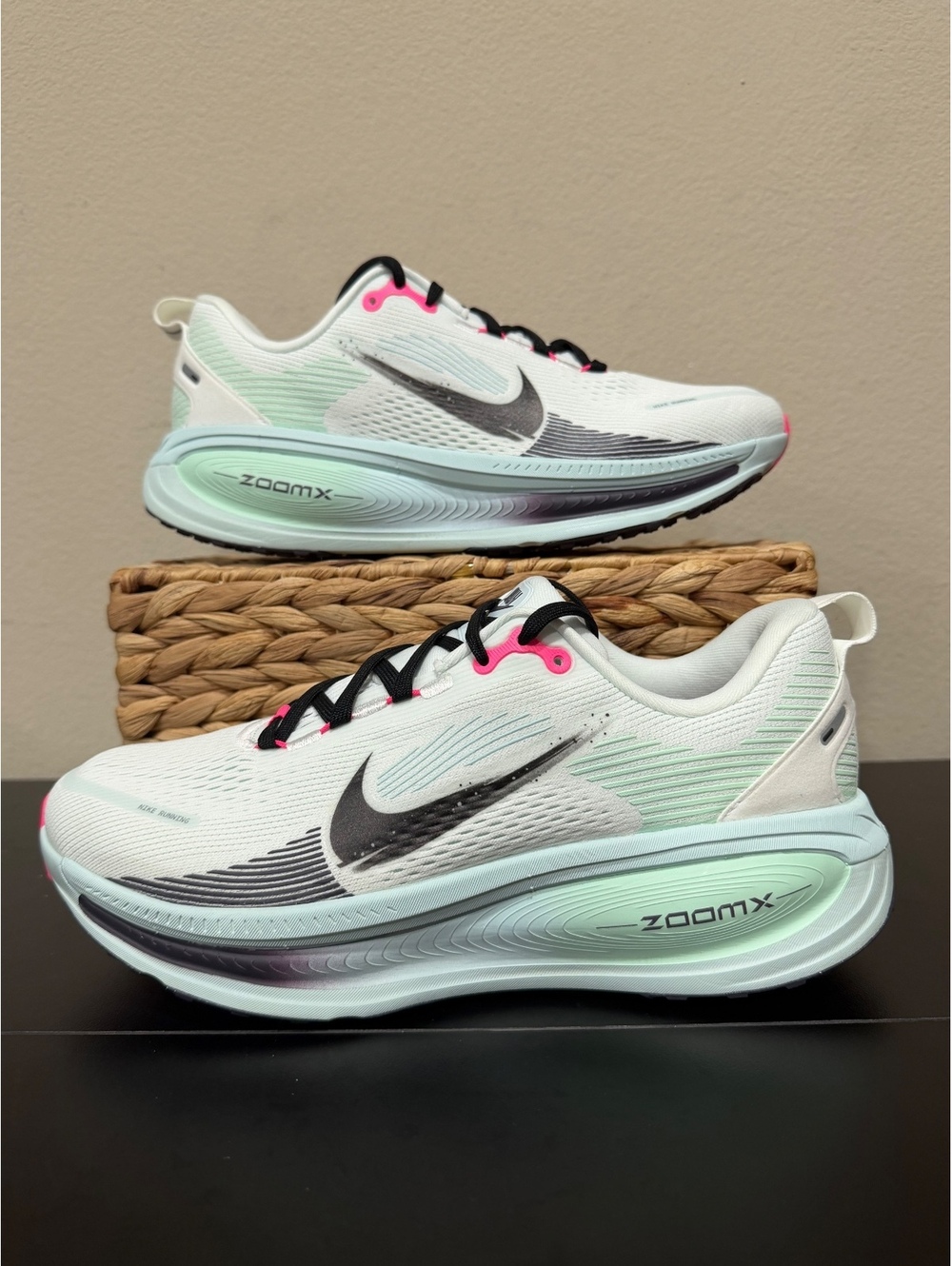 Size 9 - Nike Vomero 18 “White Glacier Blue”